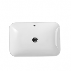 COSY Insert Table Top Rectangular Basin Gloss White