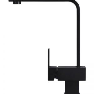 Bloc Matte Black Square Sink Mixer