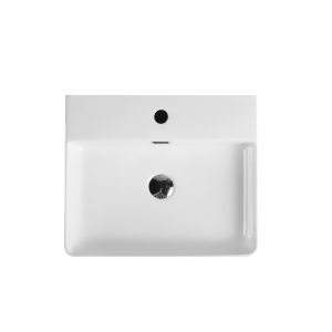 VENTO By Merico Wall-Hung Basin Rectangular Gloss White