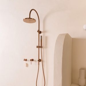 Adp Soul Gooseneck 2in1 Shower Set Brushed Copper