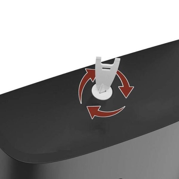 Ovia Designer Multi Fold Paper Towel Dispenser Matte Black